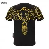 philipp plein t-shirt original leopard fly black